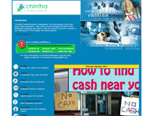 Tablet Screenshot of chintha.com